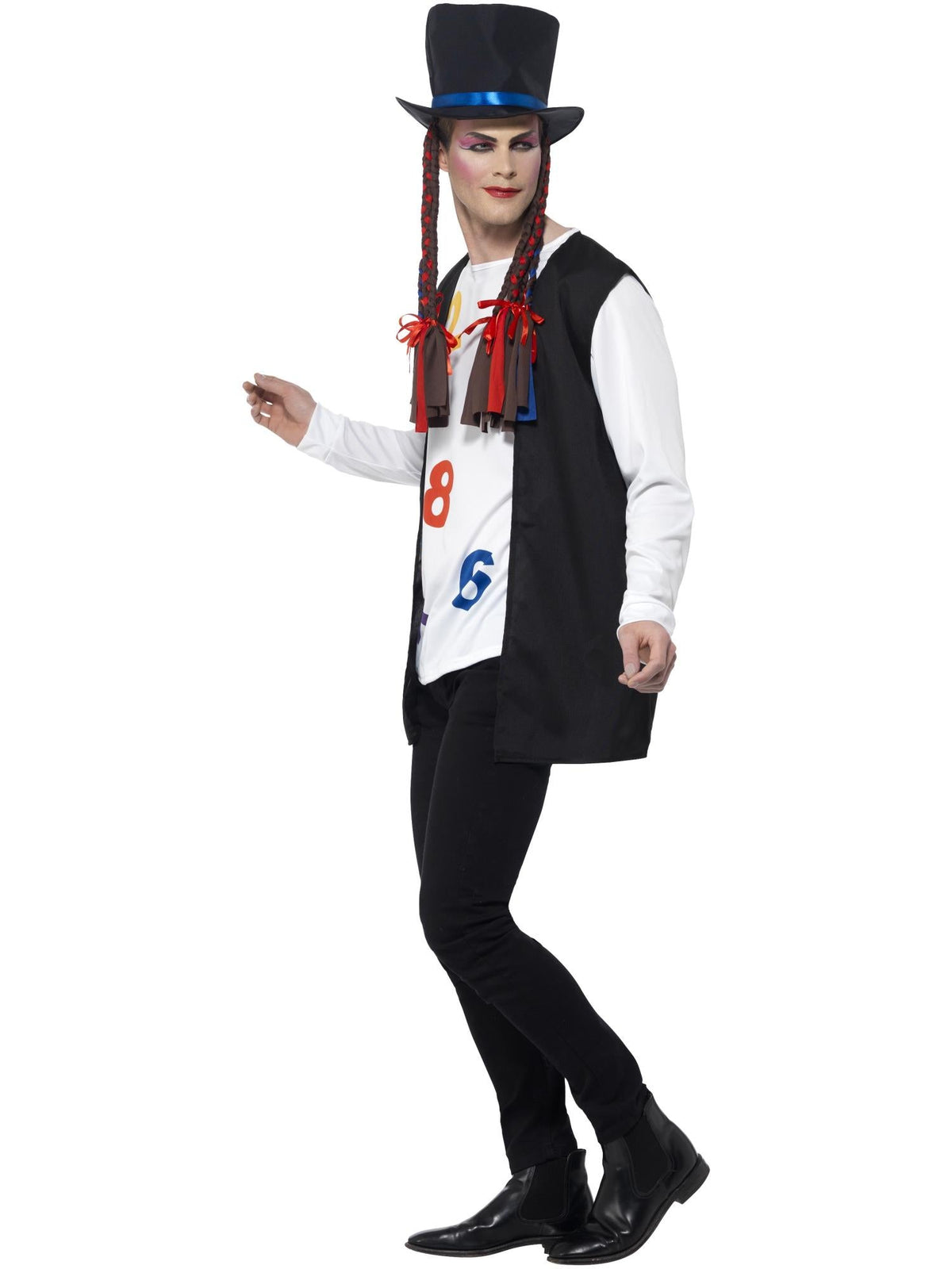 80S POP STAR COSTUME, ADULT - XL - Back