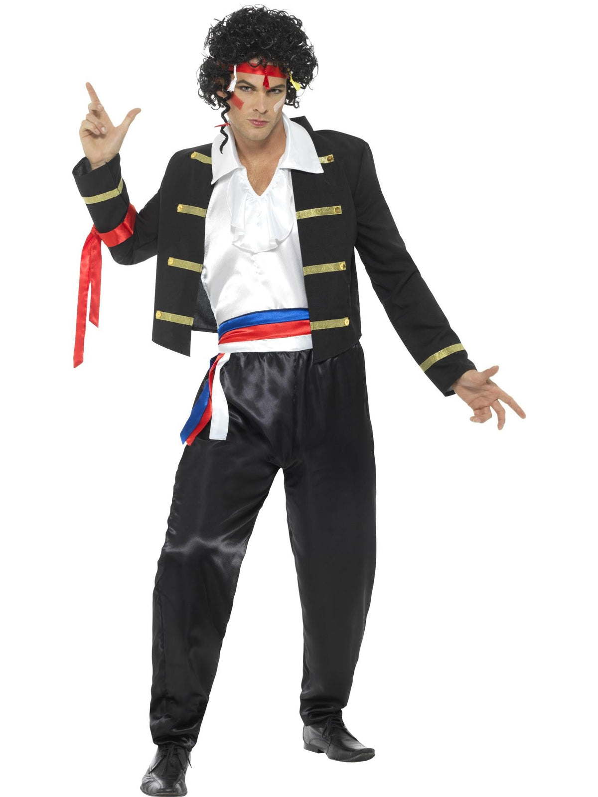 80S NEW ROMANTIC COSTUME, ADULT - Packaging
