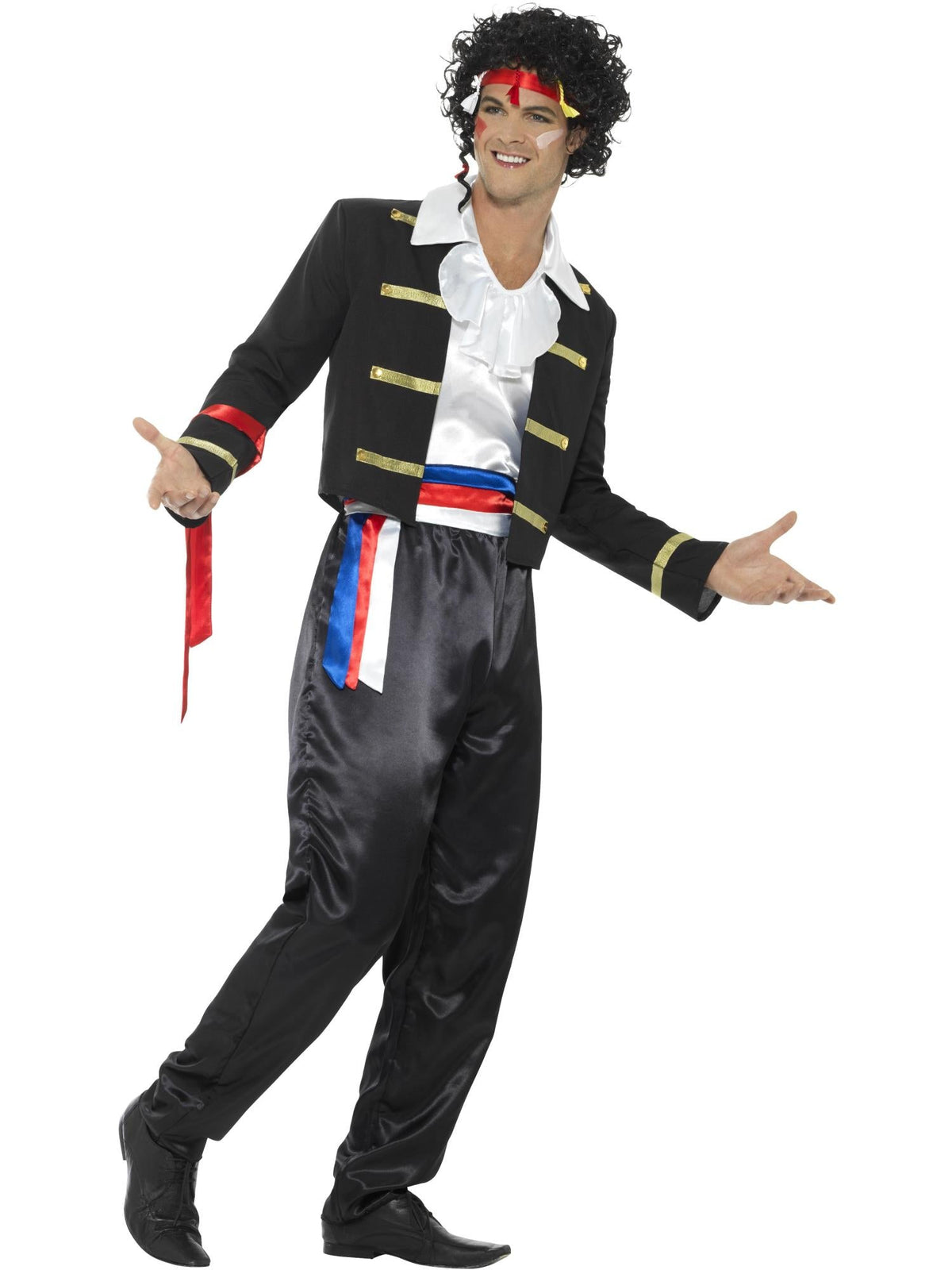 80S NEW ROMANTIC COSTUME, ADULT - Back