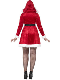 MISS SANTA CURVY COSTUME, ADULT - PLUS - Side