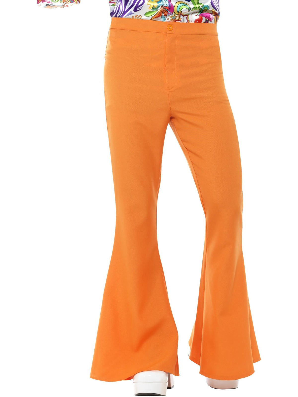 FLARED ORANGE TROUSERS, ADULT - Back