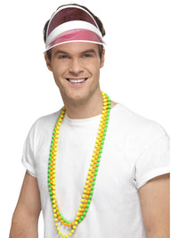 80S SUN VISOR, PINK - Back