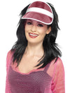 80S SUN VISOR, PINK - Front