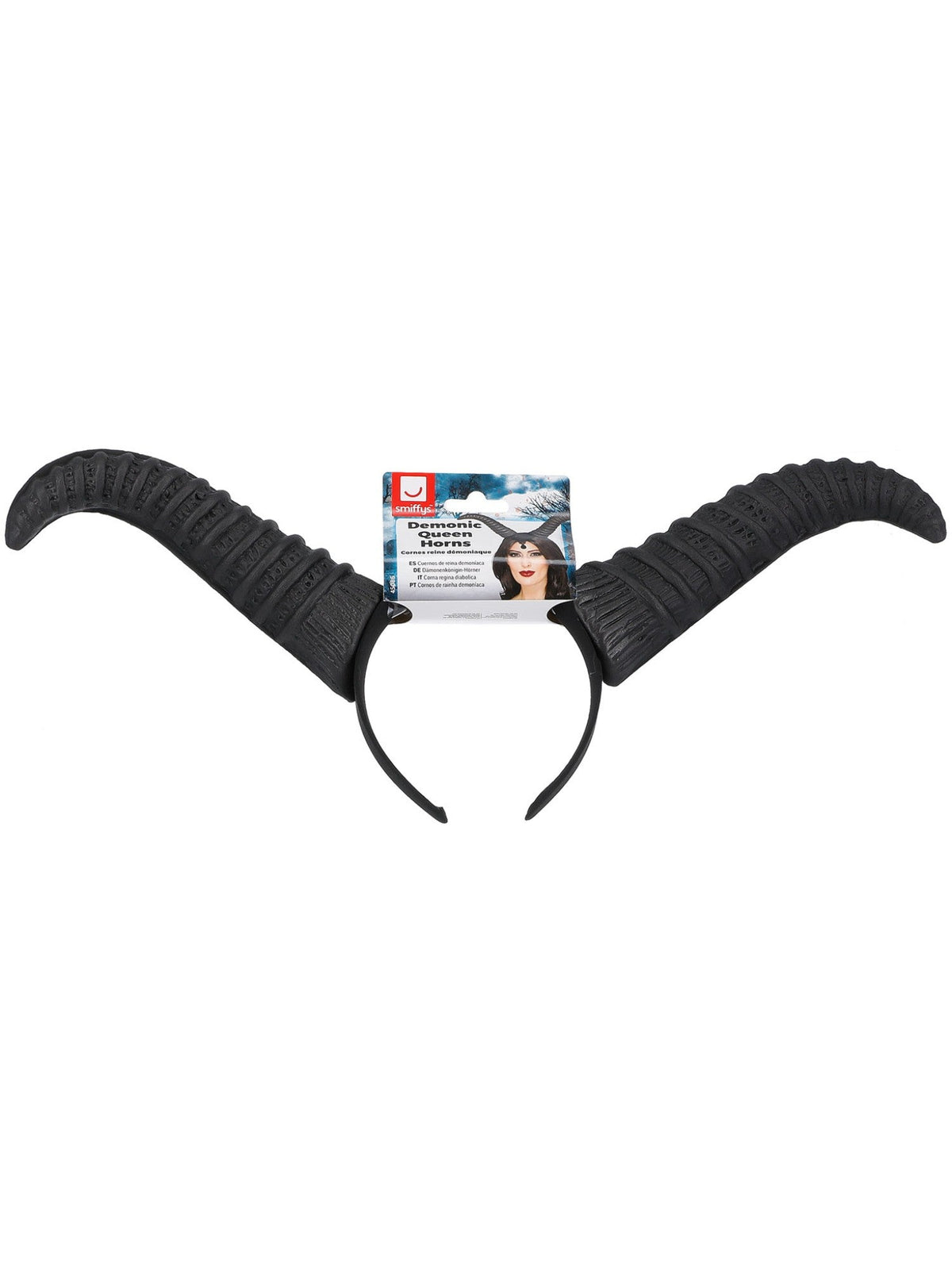 DEMONIC QUEEN HORNS, ADULT - Side