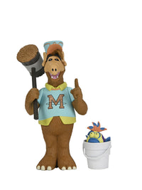 ALF TOONY CLASSIC BASEBALL 6" ACTION FIGURE, NECA - Back