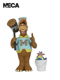 ALF TOONY CLASSIC BASEBALL 6" ACTION FIGURE, NECA - Front