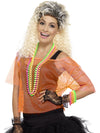 FISHNET TOP, NEON ORANGE, ADULT - Front