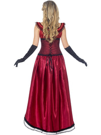 WESTERN BROTHEL BABE COSTUME, ADULT - S - Side