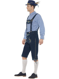 BAVARIAN TRADITIONAL DELUXE COSTUME, ADULT - L - Back