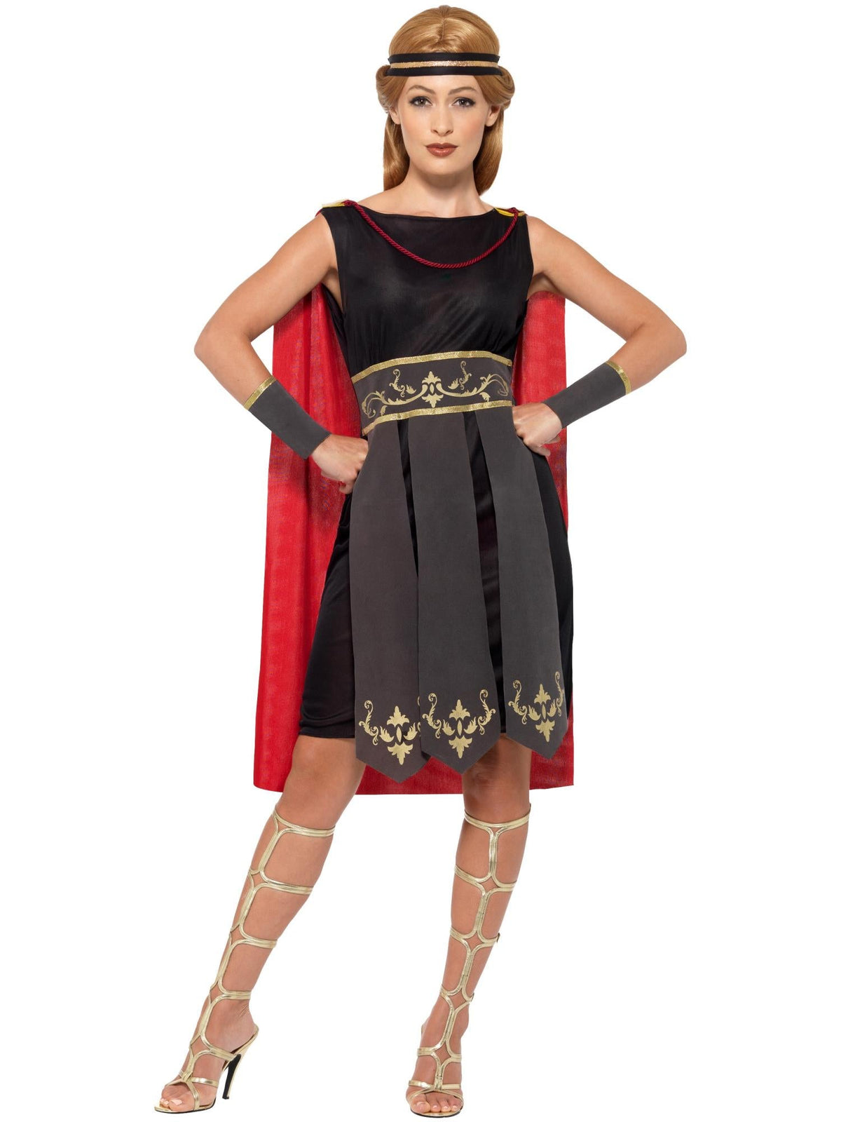 ROMAN WARRIOR LADY COSTUME, ADULT - Packaging