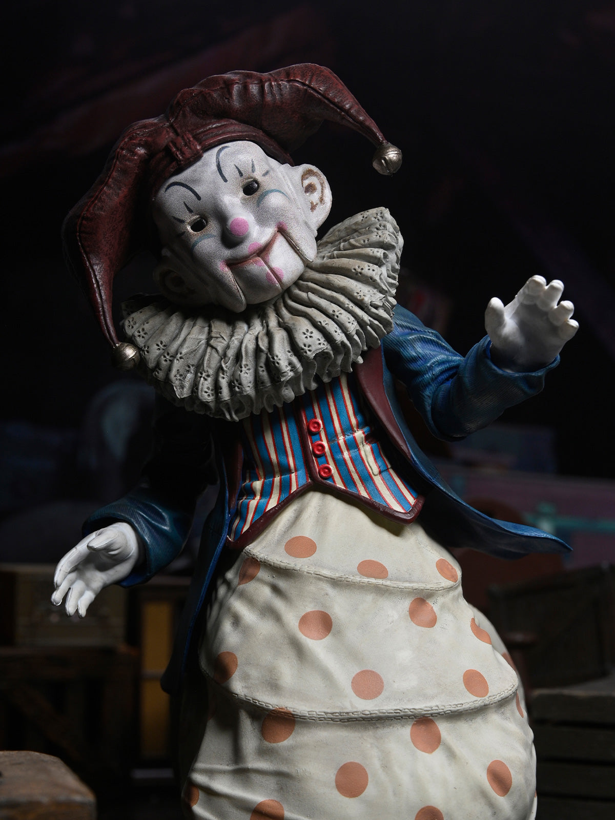 KRAMPUS DER KLOWN DELUXE - 7" SCALE ACTION FIGURE - Packaging