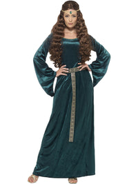 MEDIEVAL MAID COSTUME, ADULT - Front