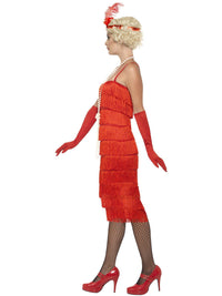 FLAPPER COSTUME,  ADULT - Side