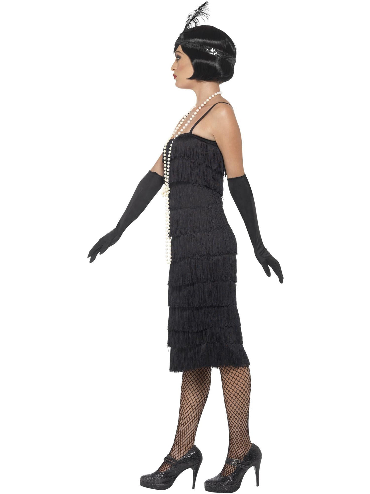 FLAPPER DELUXE COSTUME, ADULT - Back