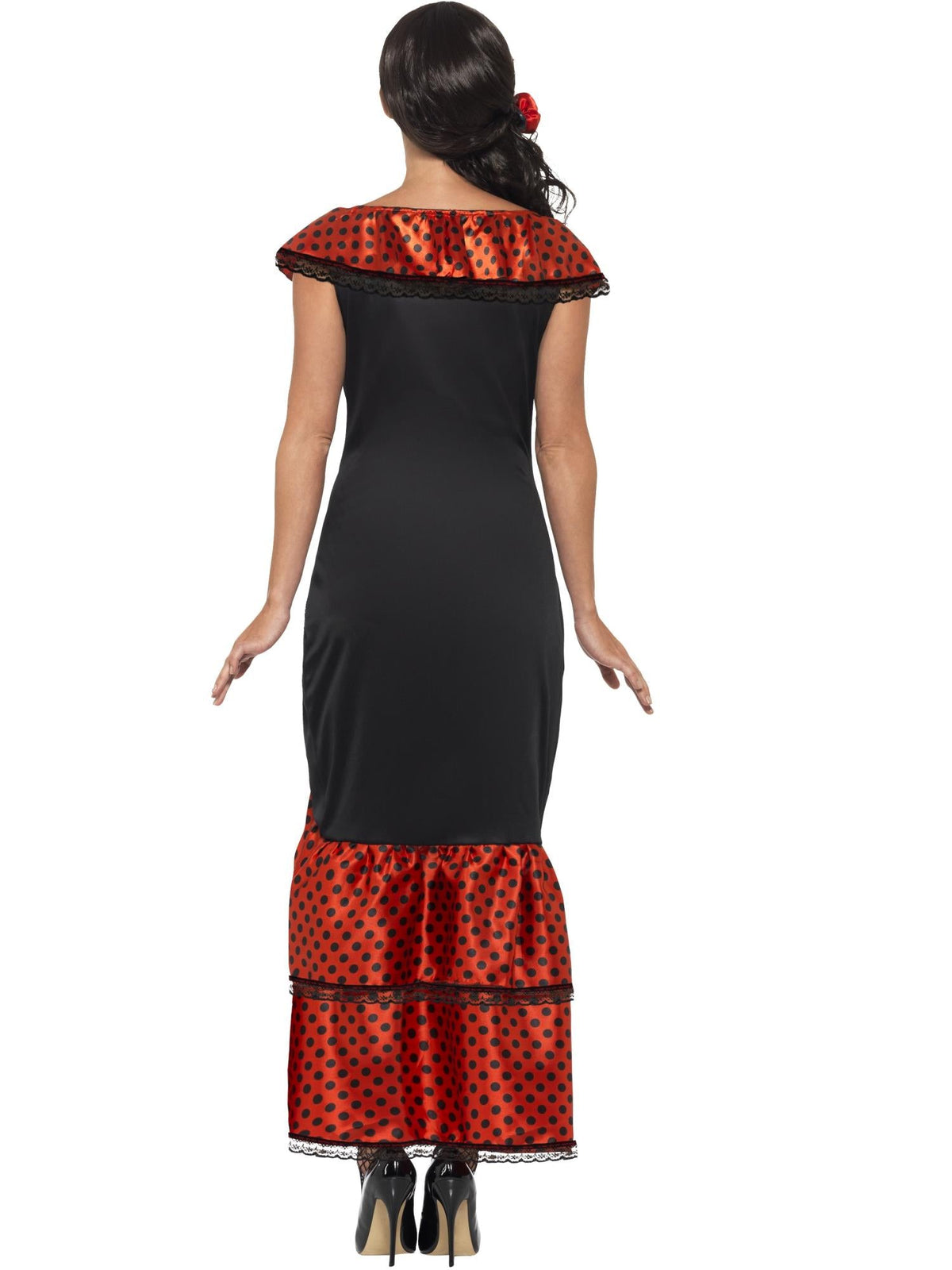 FLAMENCO SENORITA COSTUME, ADULT - Side
