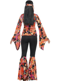 WILLOW THE HIPPIE COSTUME, ADULT - PLUS - Side