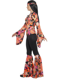 WILLOW THE HIPPIE COSTUME, ADULT - PLUS - Back