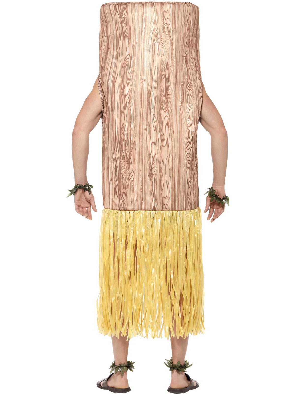 TIKI TOTEM HAWAIIAN COSTUME, ADULT - Side