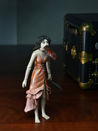 PUPPET MASTER LEECH WOMAN AND TOULON'S PUPPET CASE 7" ACTION FIGURE 2 PK