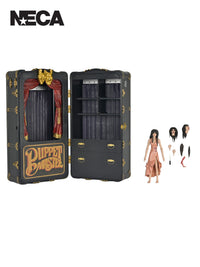 PUPPET MASTER LEECH WOMAN AND TOULON'S PUPPET CASE 7" ACTION FIGURE 2 PK - Back
