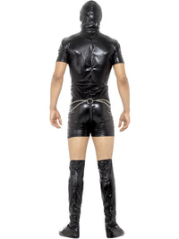 BONDAGE GIMP COSTUME, ADULT - Side