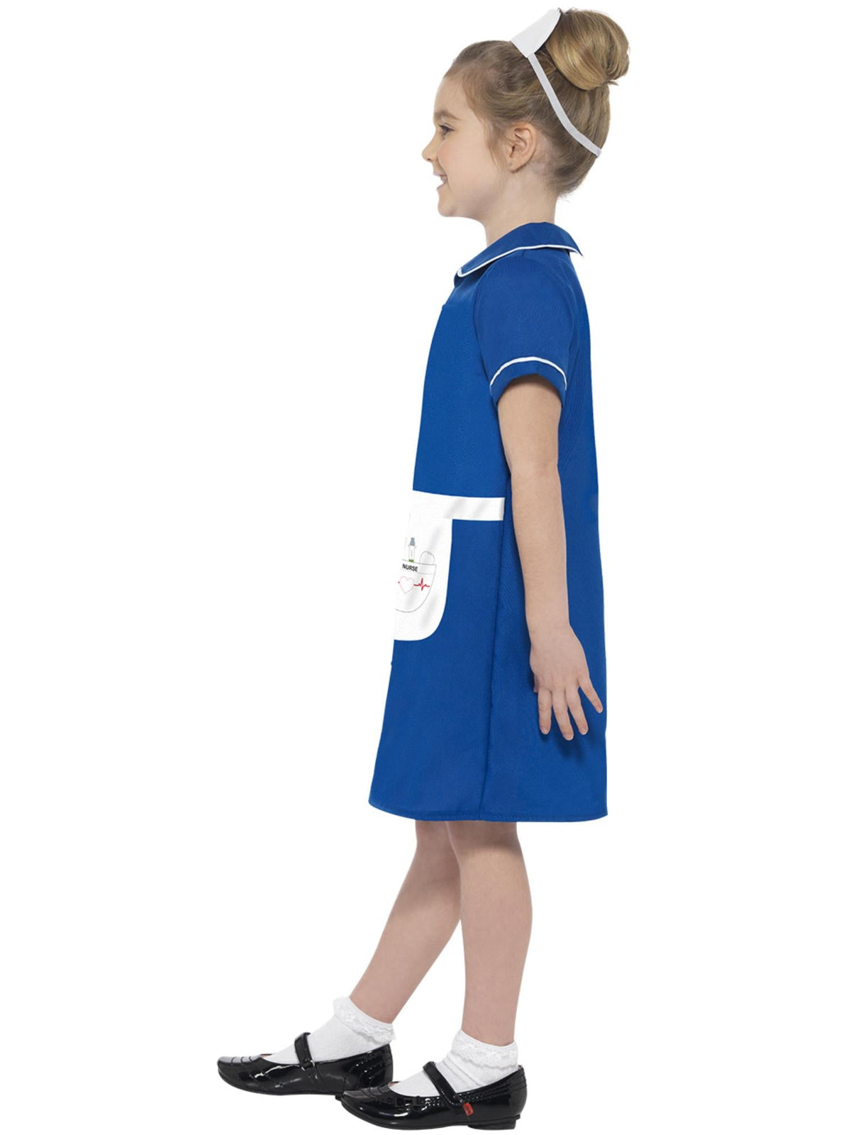 NURSE CLASSIC COSTUME, CHILD - L - Back