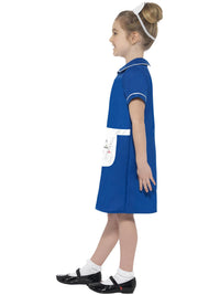 NURSE CLASSIC COSTUME, CHILD - L - Back