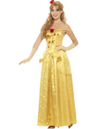 GOLDEN PRINCESS COSTUME, ADULT - Back
