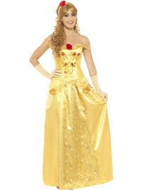 GOLDEN PRINCESS COSTUME, ADULT - Front
