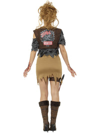 ZOMBIE HUNTRESS ADULT WOMEN'S COSTUME - Side