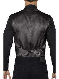 WAISTCOAT - BLACK SEQUIN, ADULT - Side