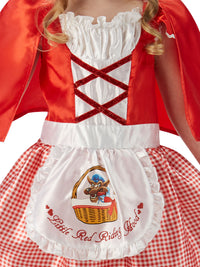 RED RIDING HOOD COSTUME, CHILD - Back