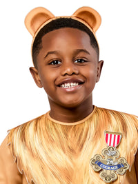 COWARDLY LION - WIZARD OF OZ COSTUME, CHILD - Side