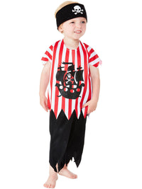 JOLLY PIRATE TODDLER COSTUME, CHILD - TODDLER - Packaging