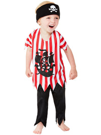 JOLLY PIRATE TODDLER COSTUME, CHILD - TODDLER - Front