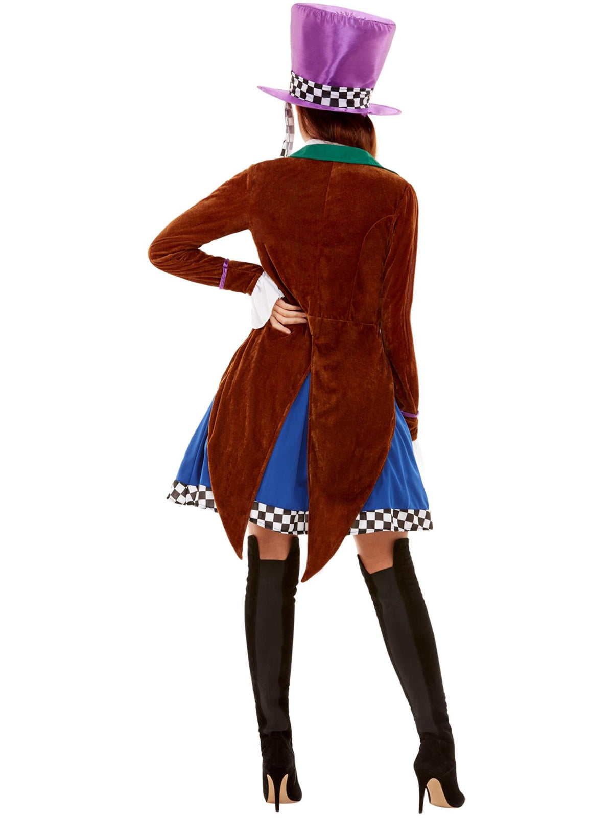 MISS HATTER COSTUME, ADULT - XS - Side