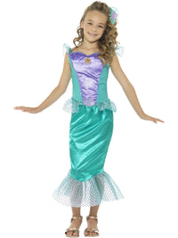 MERMAID DELUXE COSTUME, CHILD - Front
