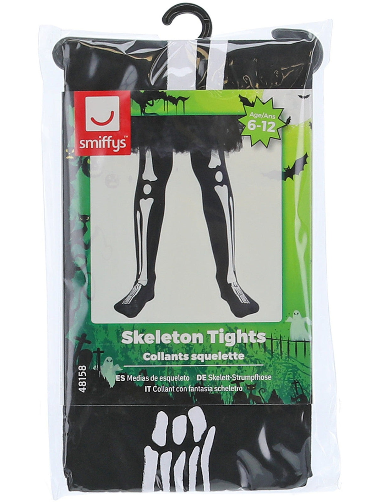 SKELETON TIGHTS, CHILD - Back