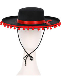 DAY OF THE DEAD SENOR HAT, ADULT - Back