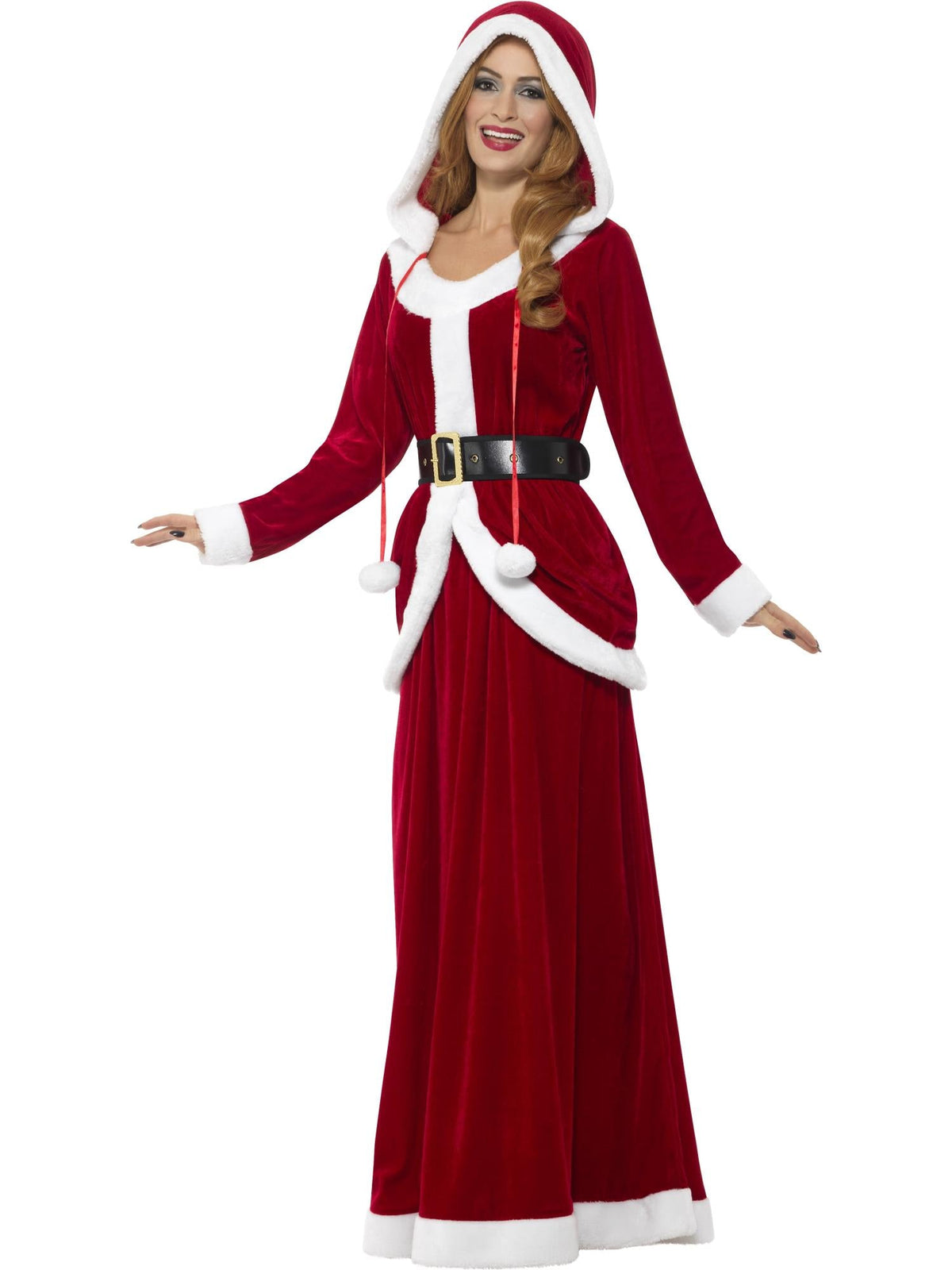 DELUXE MS CLAUS COSTUME - S - Side
