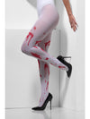 TIGHTS WITH BLOOD SPLATTER, ADULT - Front