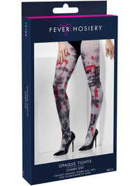ZOMBIE DIRT OPAQUE TIGHTS, ADULT - Back