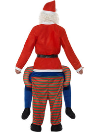 ELF PIGGY BACK COSTUME, ADULT - Side