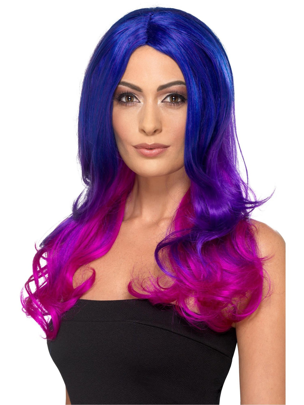 OMBRE WIG, ADULT - Unicorn - Side
