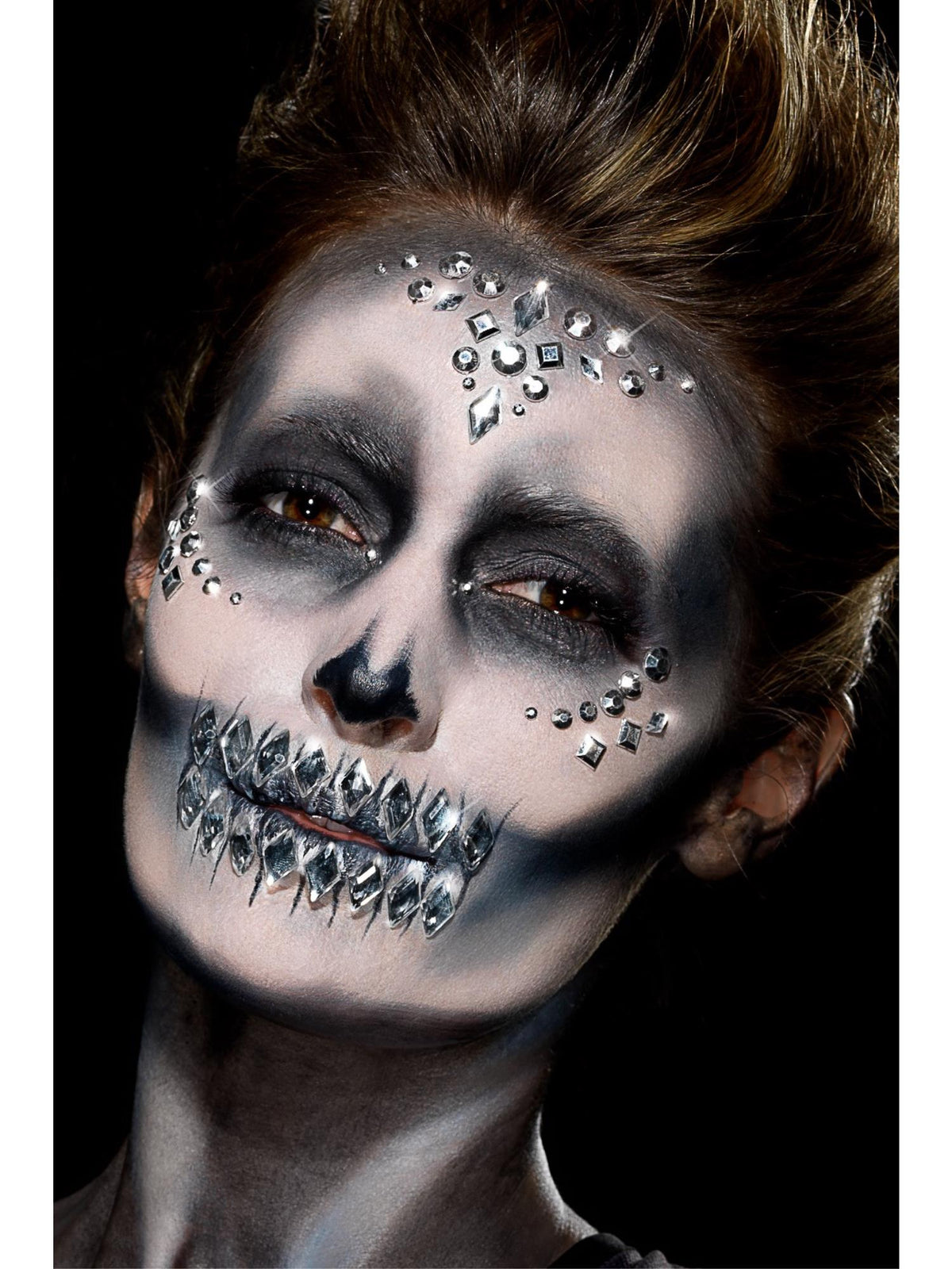 SILVER JEWEL FACE GEMS - Back