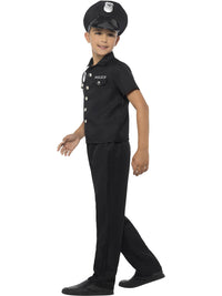 NEW YORK COP COSTUME, CHILD - Back
