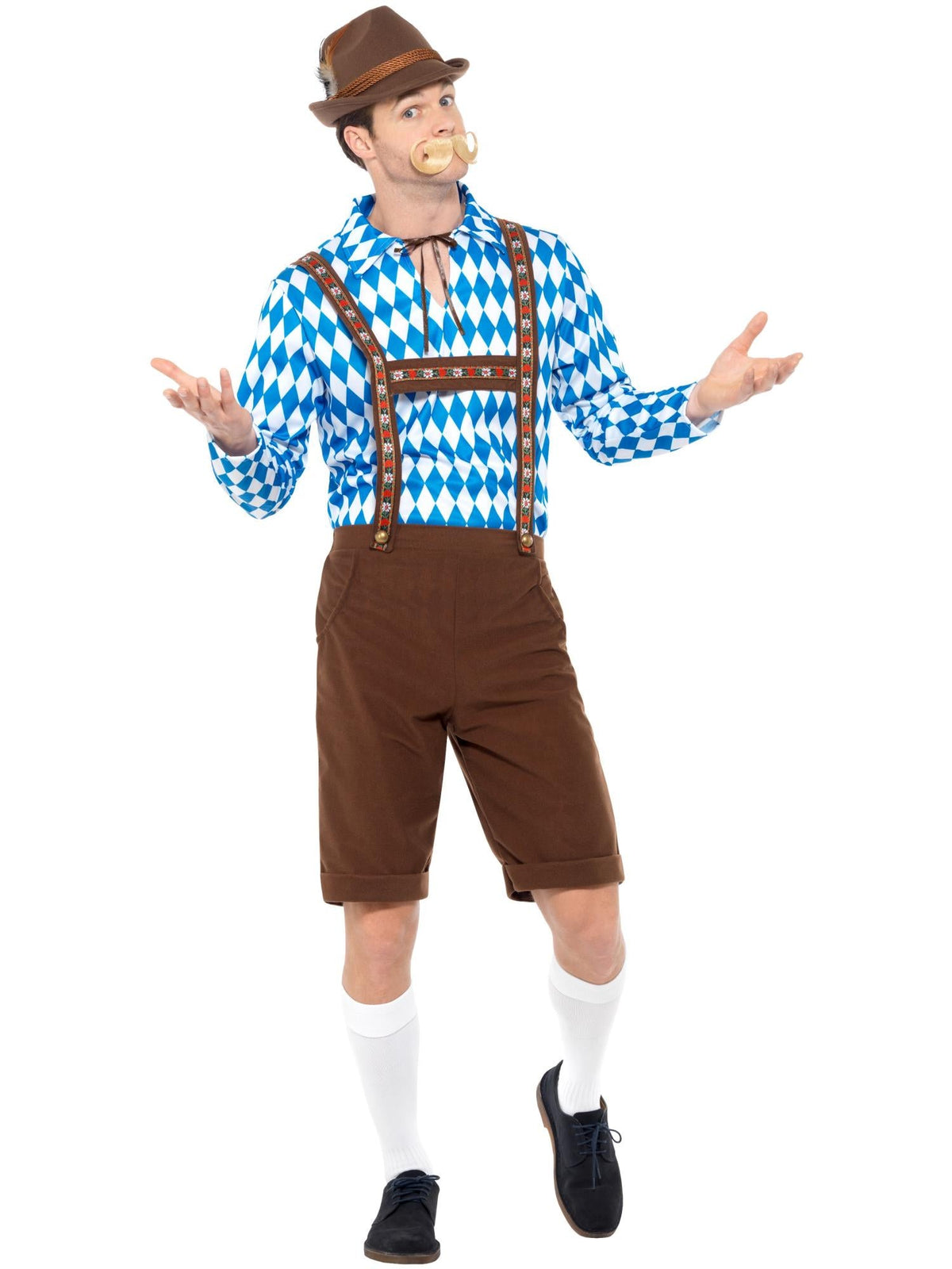 BAVARIAN BEER MAN COSTUME, ADULT - Packaging