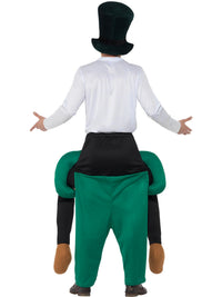PADDY'S LEPRECHAUN PIGGY BACK COSTUME, ADULT - Side