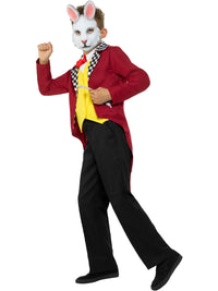 MR WHITE RABBIT COSTUME, CHILD - Back