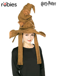 HARRY POTTER SORTING HAT BROWN - ADULT - Front